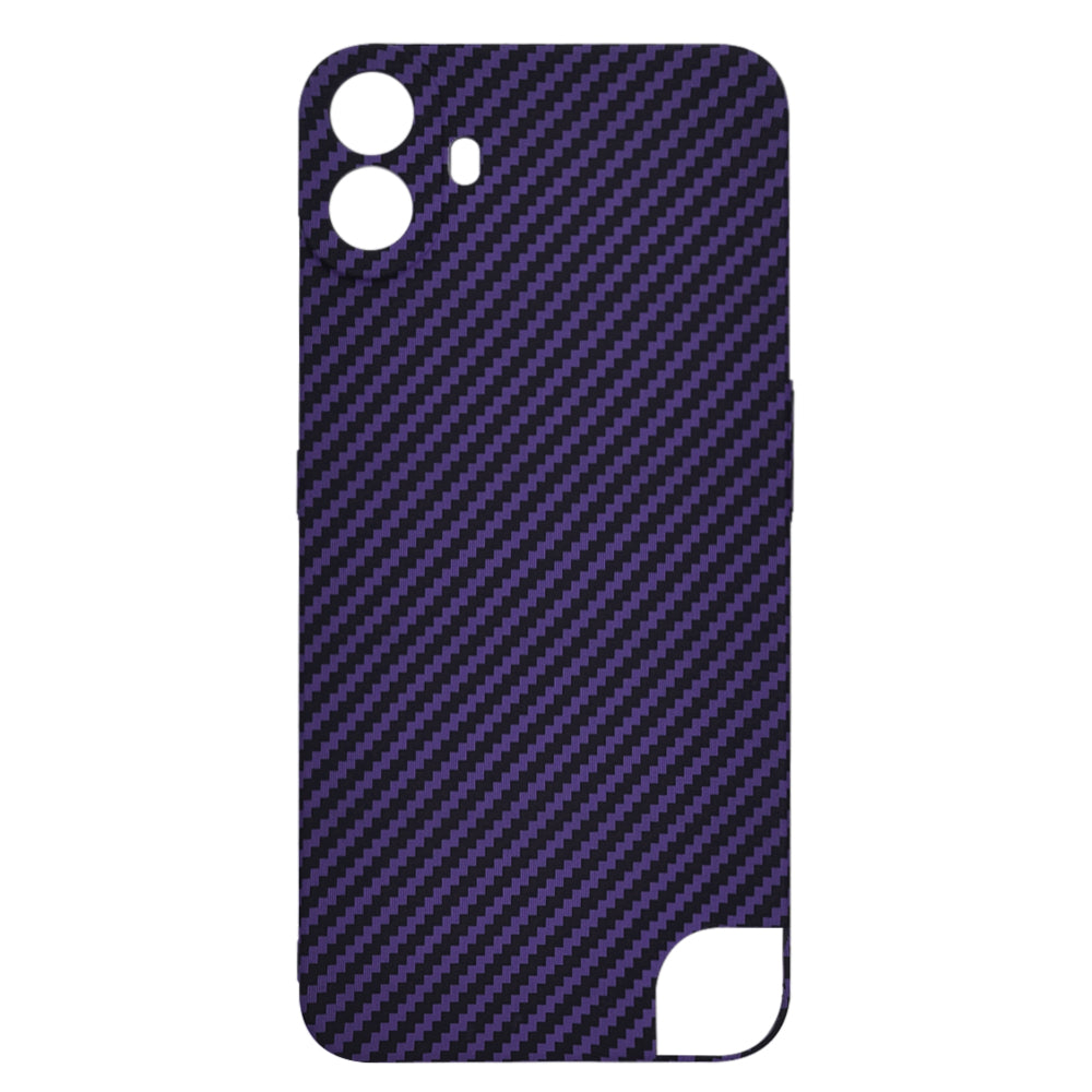 Puzdro pre Nothing CMF Phone 1, Techsuit, Carbonite FiberShell, fialové