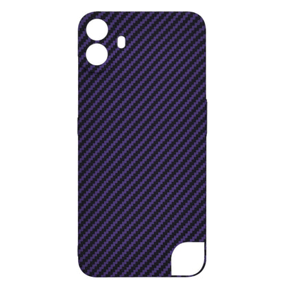 Puzdro pre Nothing CMF Phone 1, Techsuit, Carbonite FiberShell, fialové
