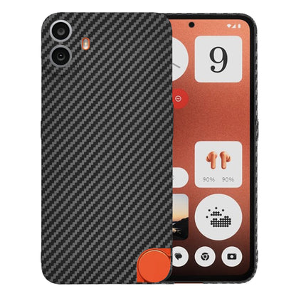 Puzdro pre Nothing CMF Phone 1, Techsuit, Carbonite FiberShell, Čierna