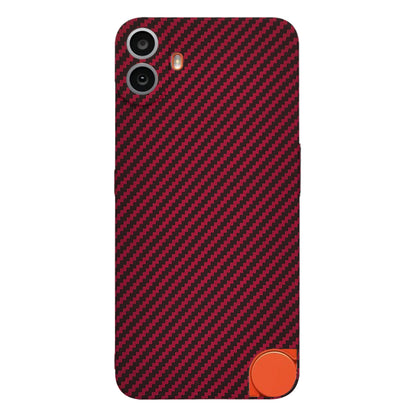 Puzdro pre Nothing CMF Phone 1, Techsuit, Carbonite FiberShell, Červené