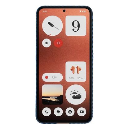 Puzdro pre Nothing CMF Phone 1, Techsuit, Carbonite FiberShell, Tyrkysové