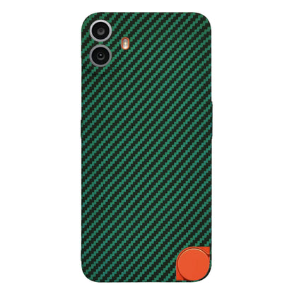 Case for Nothing CMF Phone 1, Techsuit, Carbonite FiberShell, Green