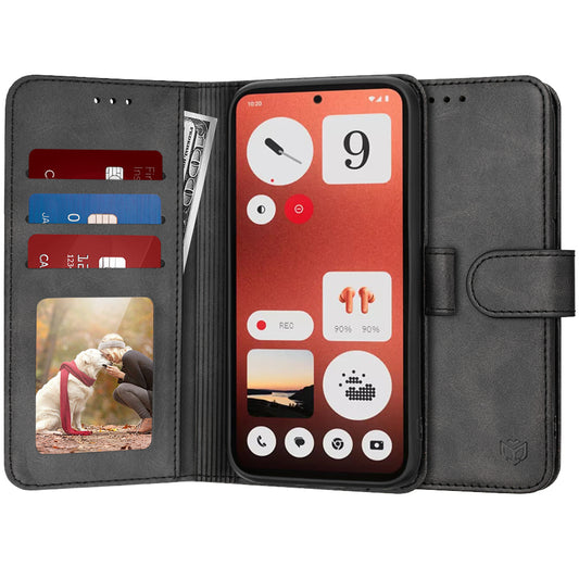 Obal na Nothing CMF Phone 1, Techsuit, Diary Book, čierny