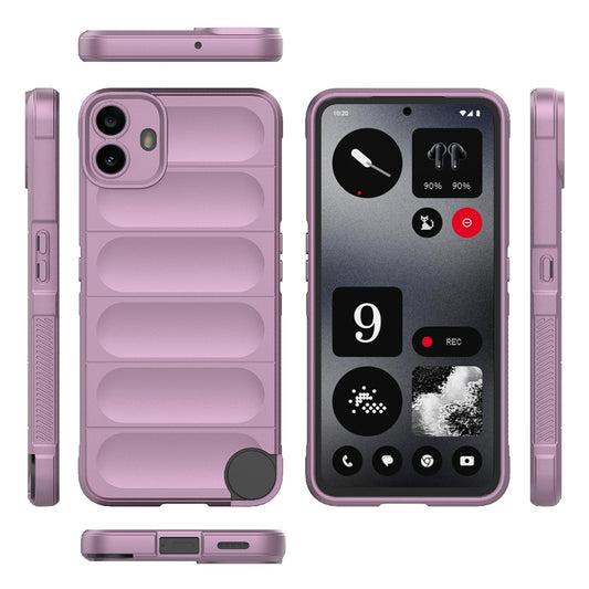 Obal na Nothing CMF Phone 1, Techsuit, Magic Shield, fialový