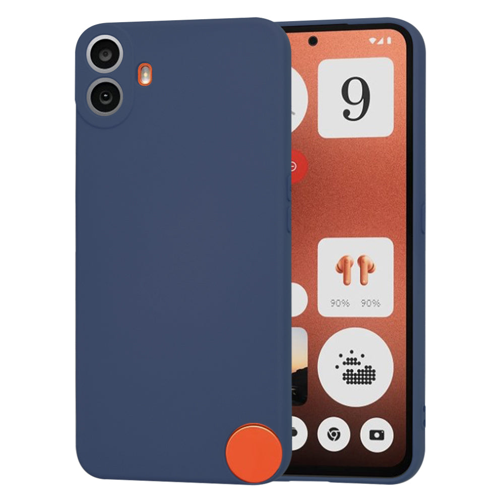 Obal na Nothing CMF Phone 1, Techsuit, SoftFlex, tmavomodrý