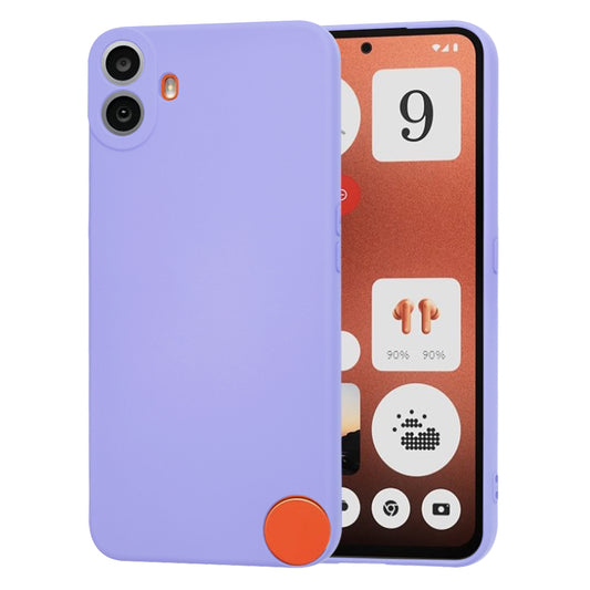 Obal na Nothing CMF Phone 1, Techsuit, SoftFlex, svetlofialový