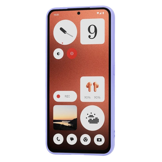 Obal na Nothing CMF Phone 1, Techsuit, SoftFlex, svetlofialový