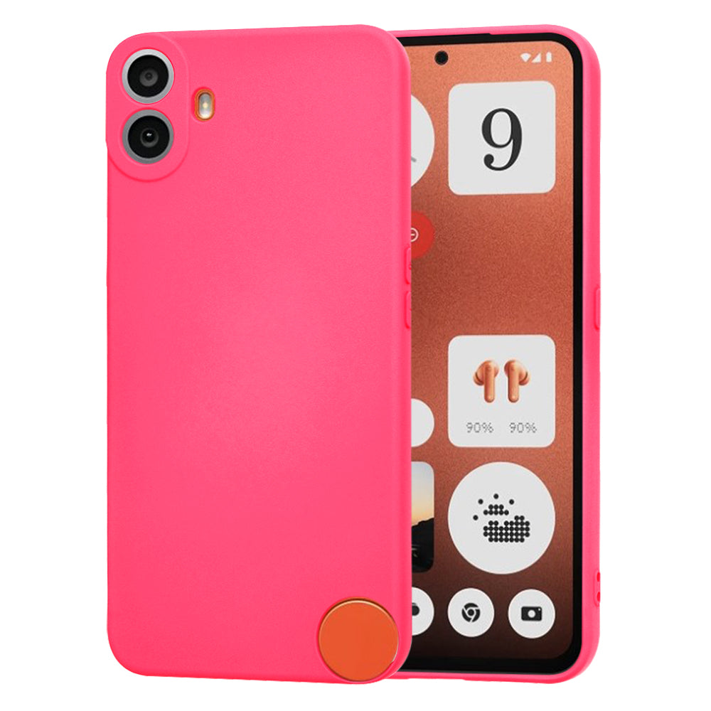 Case for Nothing CMF Phone 1, Techsuit, SoftFlex, Dark Pink