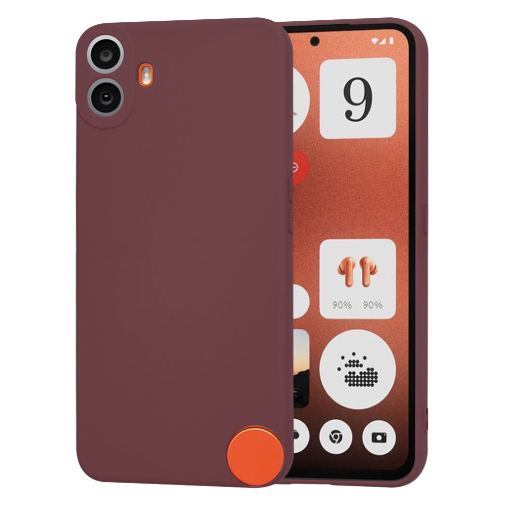 Obal na Nothing CMF Phone 1, Techsuit, SoftFlex, vínový