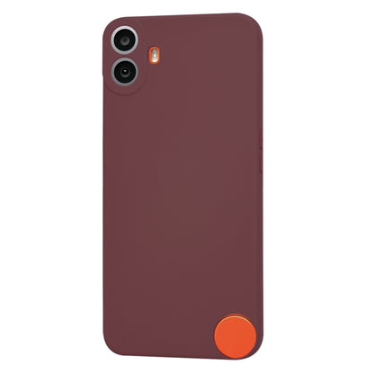 Obal na Nothing CMF Phone 1, Techsuit, SoftFlex, vínový