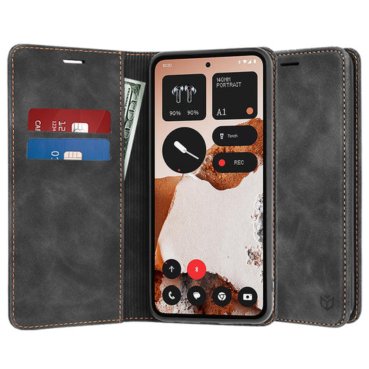 Puzdro pre Nothing CMF Phone 2 Pro, Techsuit, Confy, Čierne