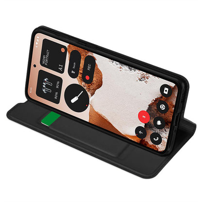 Obal na Nothing CMF Phone 2 Pro, Techsuit, Magskin Book, čierny