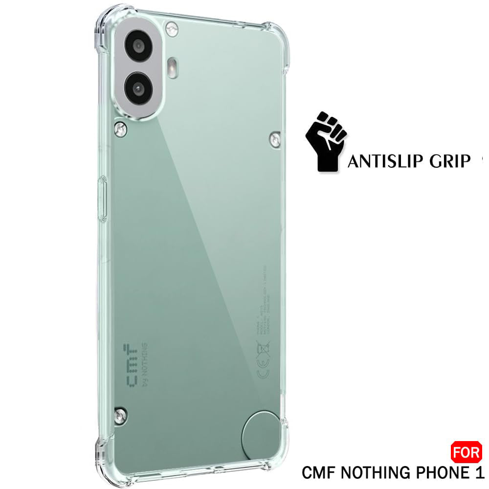Obal na Nothing CMF Phone 2 Pro, Techsuit, nárazuvzdorný priehľadný, transparentný