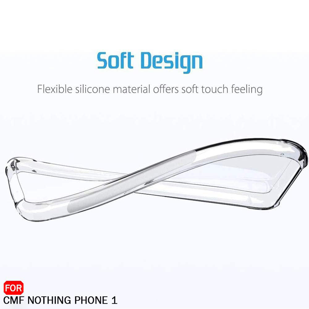 Obal na Nothing CMF Phone 2 Pro, Techsuit, nárazuvzdorný priehľadný, transparentný