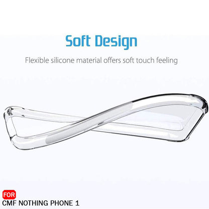 Obal na Nothing CMF Phone 2 Pro, Techsuit, nárazuvzdorný priehľadný, transparentný