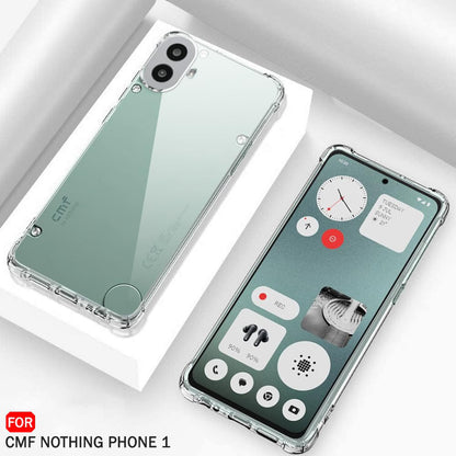 Obal na Nothing CMF Phone 2 Pro, Techsuit, nárazuvzdorný priehľadný, transparentný