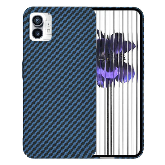 Puzdro pre Nothing Phone (1), Techsuit, Carbonite FiberShell, Tyrkysové