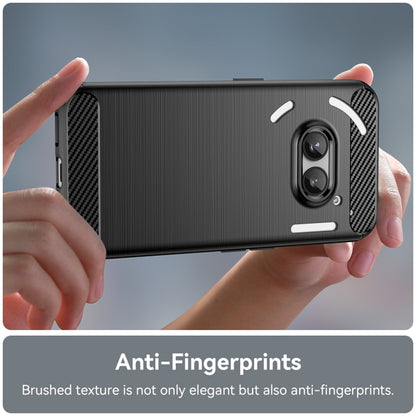 Obal na Nothing Phone (2a) Plus / Phone (2a), Techsuit, uhlíkový, čierny