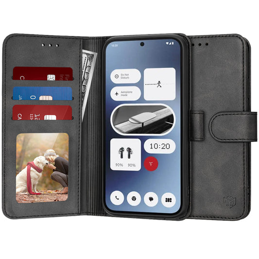Puzdro pre Nothing Phone (2a) Plus / Phone (2a), Techsuit, Diary Book, čierne