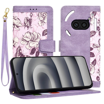 Puzdro na Nothing Phone (2a) Plus / Phone (2a), Techsuit, FlipCraft, fialové