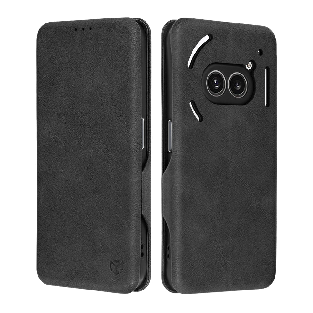 Case for Nothing Phone (2a) Plus / Phone (2a), Techsuit, Safe Wallet Plus, Black