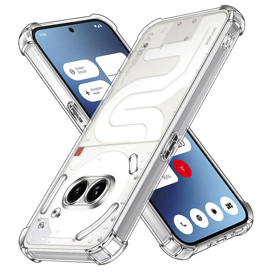 Obal na Nothing Phone (2a) Plus / Phone (2a), Techsuit, nárazuvzdorný priehľadný, transparentný