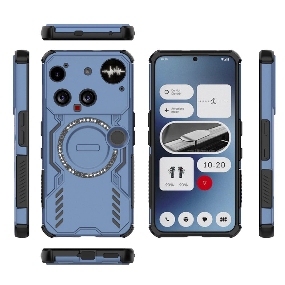 MagSafe puzdro pre Nothing Phone (3), Techsuit, ArmorMag, modré