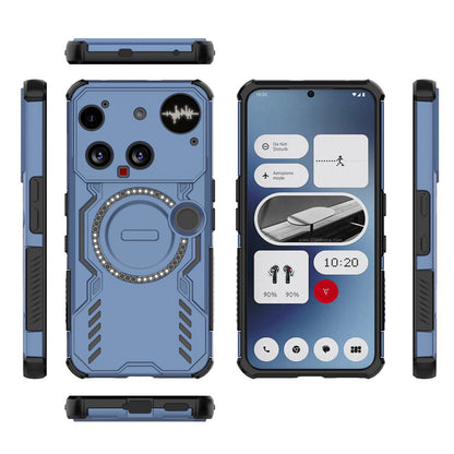 MagSafe puzdro pre Nothing Phone (3), Techsuit, ArmorMag, modré