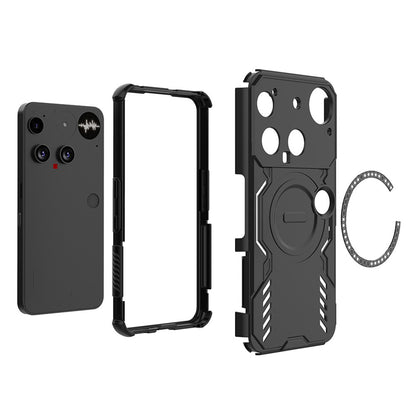 MagSafe puzdro pre Nothing Phone (3), Techsuit, ArmorMag, modré