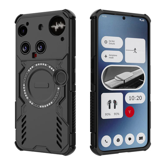 MagSafe puzdro pre Nothing Phone (3), Techsuit, ArmorMag, čierne