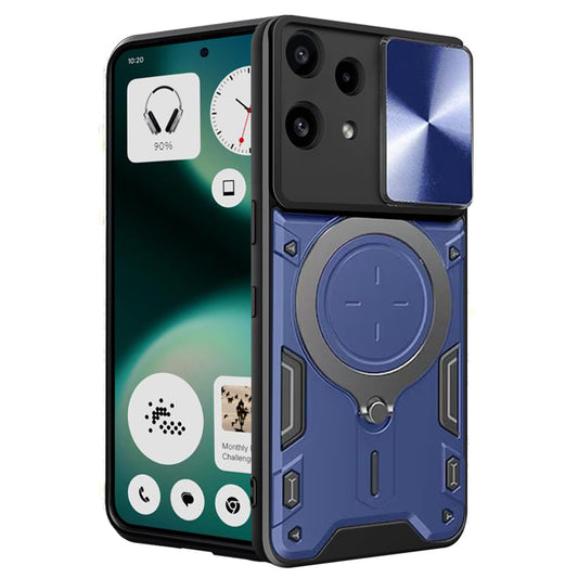 Puzdro pre Nothing Phone (3a) Lite, Techsuit, CamGuard Pro, Modrá