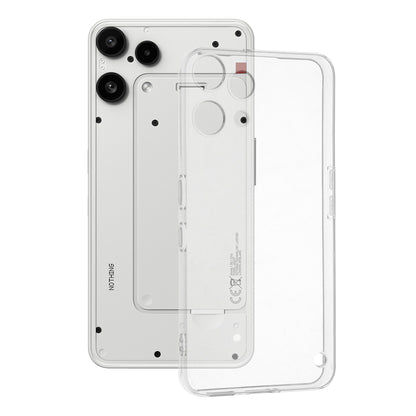 Puzdro pre Nothing Phone (3a) Lite, Techsuit, Clear, Transparent