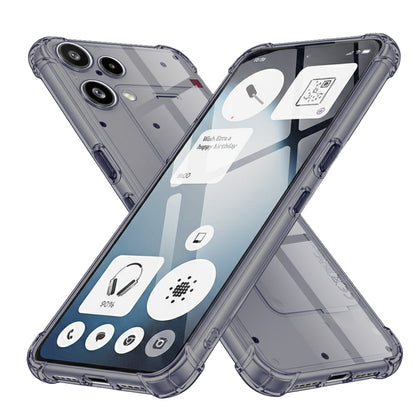 Puzdro pre Nothing Phone (3a) Lite, Techsuit, Shockproof Clear, Čierne