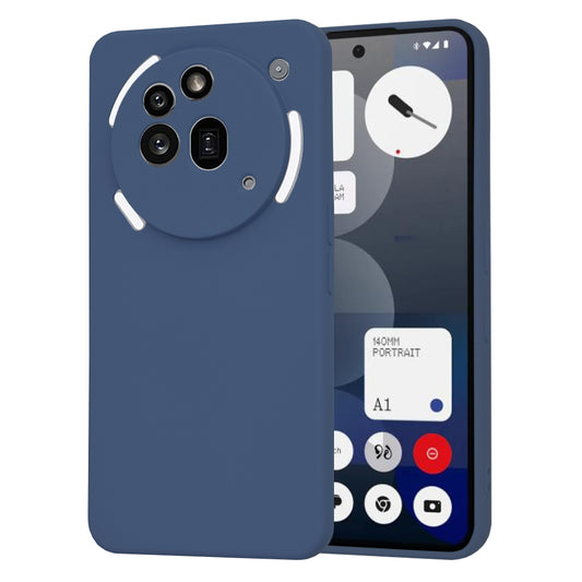 Obal na Nothing Phone (3a) Pro, Techsuit, SoftFlex, tmavomodrý
