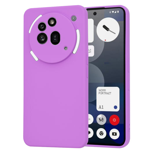 Obal na Nothing Phone (3a) Pro, Techsuit, SoftFlex, fialový