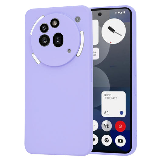 Obal na Nothing Phone (3a) Pro, Techsuit, SoftFlex, Svetlofialový