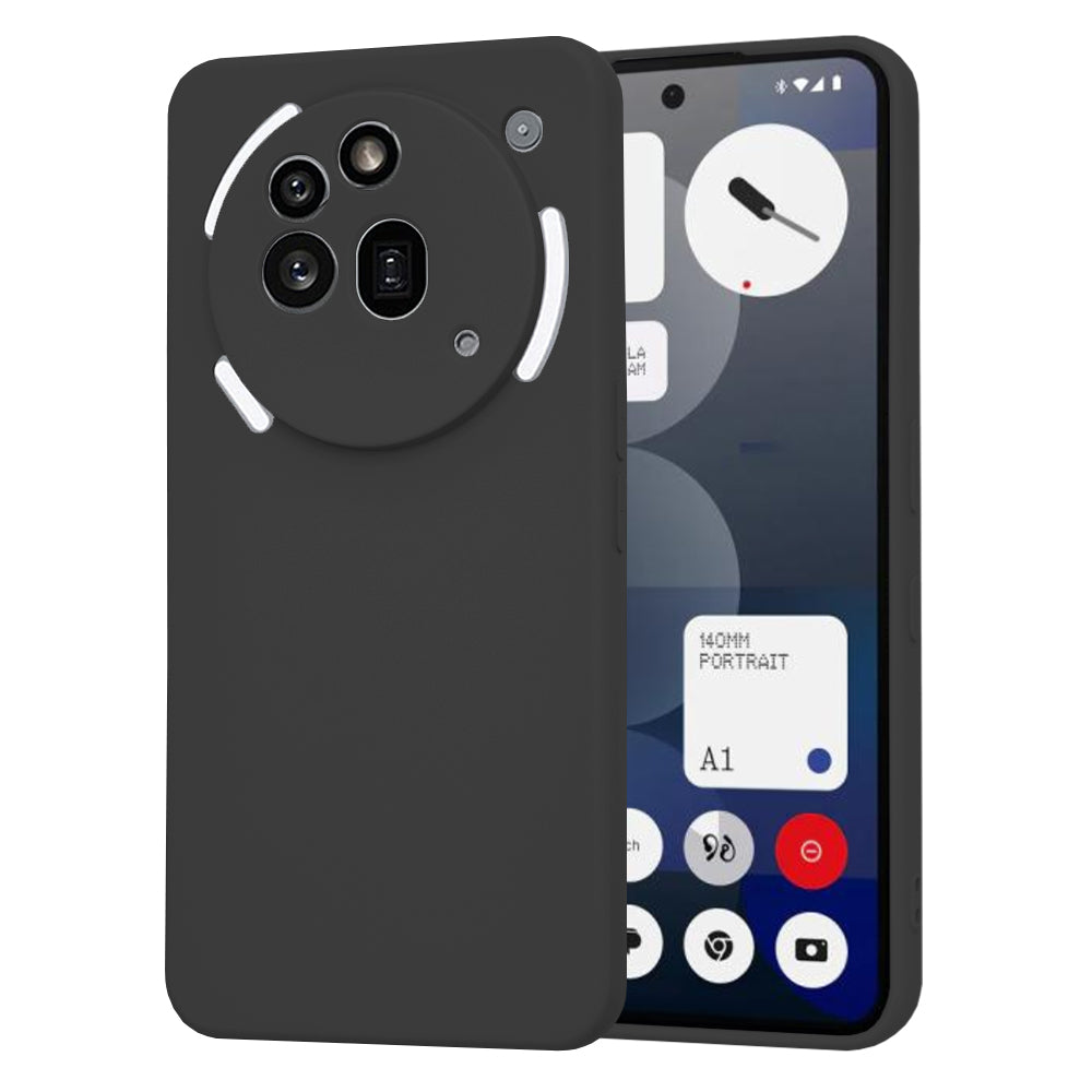 Obal na Nothing Phone (3a) Pro, Techsuit, SoftFlex, čierny