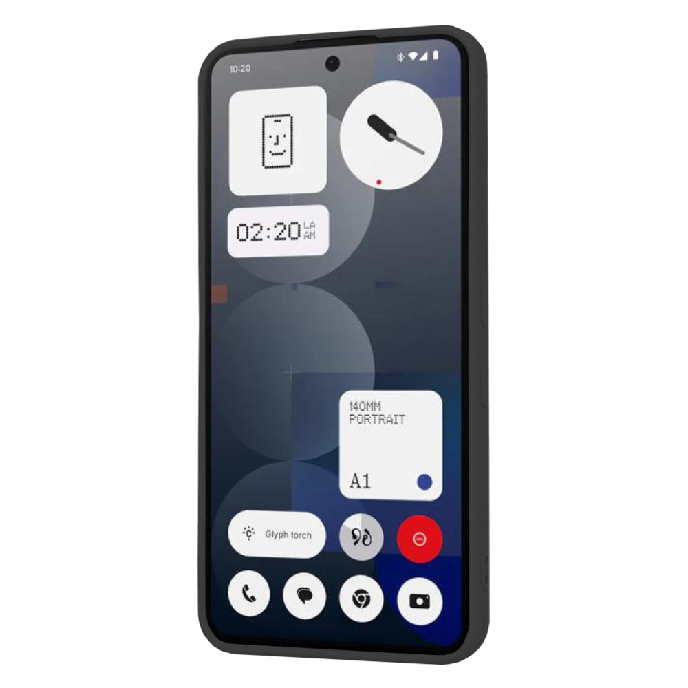 Obal na Nothing Phone (3a) Pro, Techsuit, SoftFlex, čierny