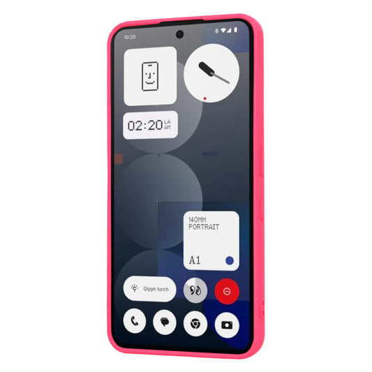 Obal na Nothing Phone (3a) Pro, Techsuit, SoftFlex, tmavoružový