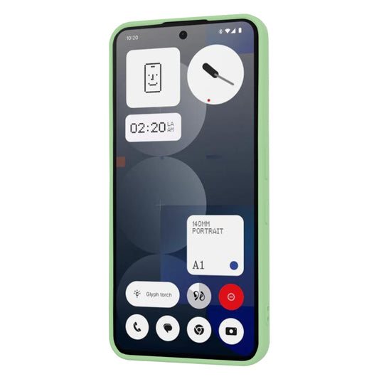 Obal na Nothing Phone (3a) Pro, Techsuit, SoftFlex, svetlozelený