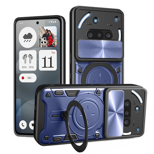Puzdro na Nothing Phone (3a), Techsuit, CamGuard Pro, Modré