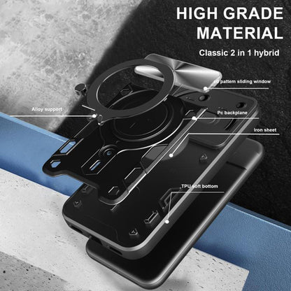 Puzdro na Nothing Phone (3a), Techsuit, CamGuard Pro, Čierne