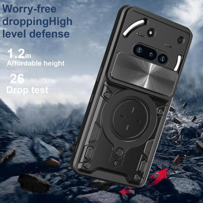 Puzdro na Nothing Phone (3a), Techsuit, CamGuard Pro, Čierne
