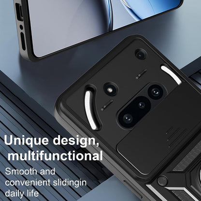 Puzdro na Nothing Phone (3a), Techsuit, CamShield, Čierne