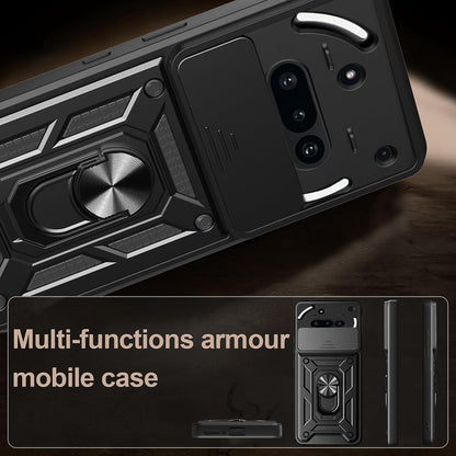 Puzdro na Nothing Phone (3a), Techsuit, CamShield, Čierne