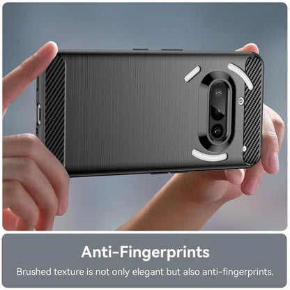 Obal na Nothing Phone (3a), Techsuit, Karbón, Modrý
