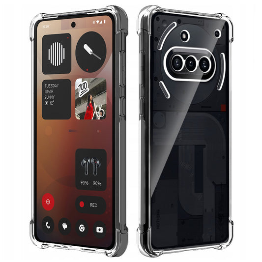 Obal na Nothing Phone (3a), Techsuit, nárazuvzdorný priehľadný, transparentný