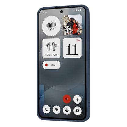 Obal na Nothing Phone (3a), Techsuit, SoftFlex, tmavomodrý