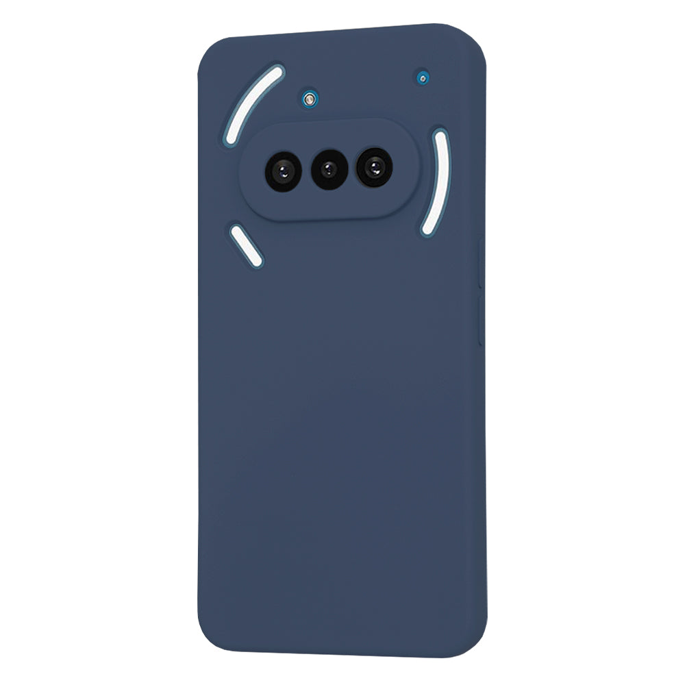 Obal na Nothing Phone (3a), Techsuit, SoftFlex, tmavomodrý