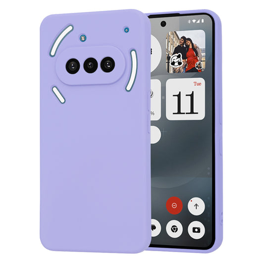 Obal na Nothing Phone (3a), Techsuit, SoftFlex, Svetlofialový